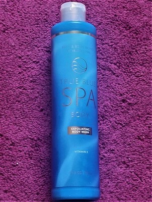 NEW! Bath & Body Works ''TRUE BLUE SPA'' Exfoliating Body Wash - FULL SIZE