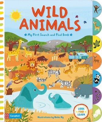 Wild Animals (My First Search and Find) - board book Neiko Ng