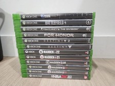 Xbox/Xbox One 13-Game Lot w/ Cases Madden 16-22, Destiny 1-2, BF4