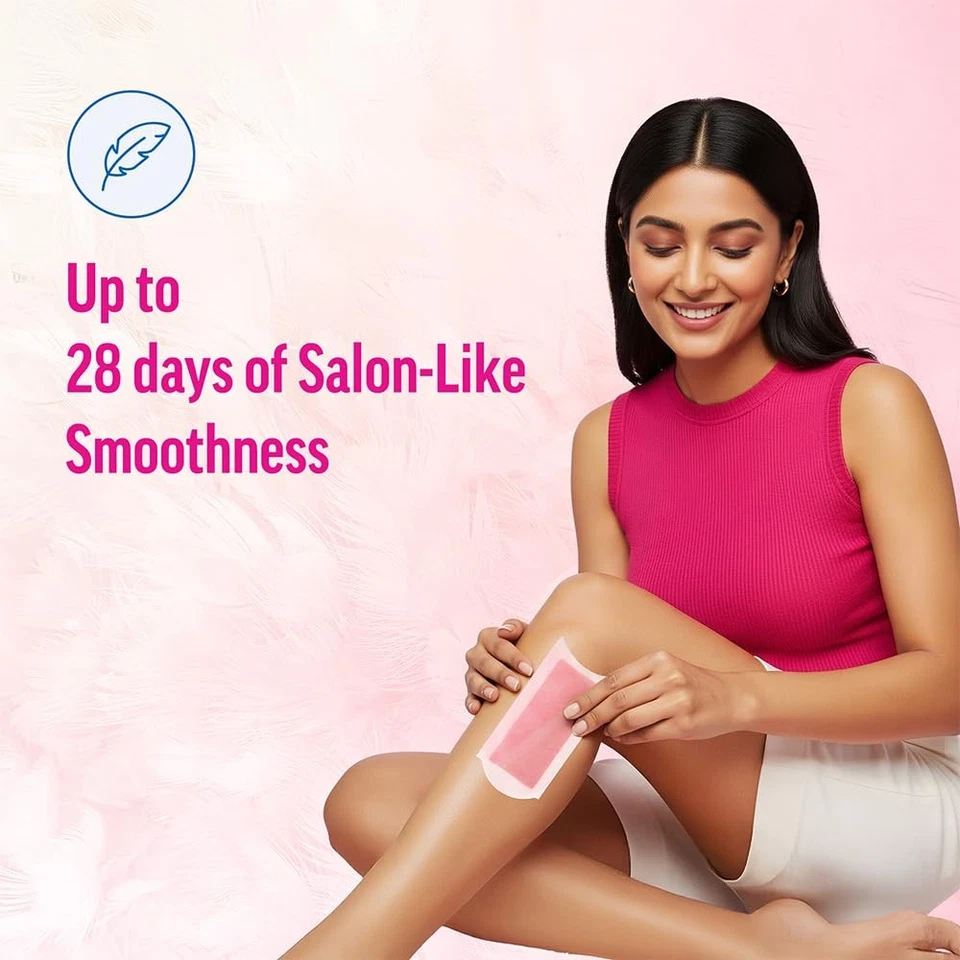 Veet Kit de Tiras Depilación de Cuerpo Completo para Piel Normal, 20 Tiras Foto 4 de 4