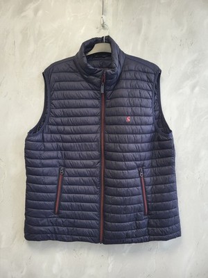 Joules dunkelblaue wattierte ''Snug'' Weste Bodywarmer Herren Größe 2XL. PBF2001787