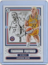 2025 Panini Donruss Franchise Features Cameron Brink WNBA #2 Los Angeles Sparks