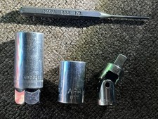 Vintage Napa 3 Piece Socket Pin Punch Bundle Made In Usa