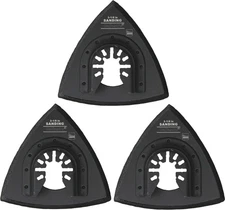 Triangle Sanding Pads for Oscillating Multitool with Universal Quick-Release... 