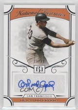 2021 Panini National Treasures Signatures 29/49 Orlando Cepeda Auto HOF n8a