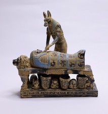 Ancient Egyptian Anubis Statue God of the Underworld Sculpture Stone BC