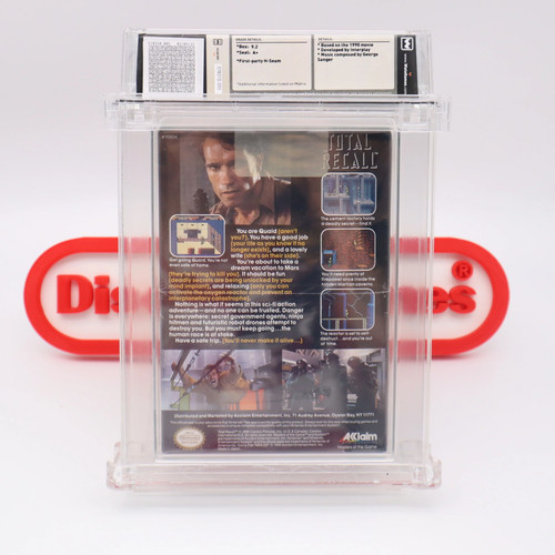 NES Nintendo TOTAL RECALL - WATA GRADED 9.2 A+ NEW & Factory Sealed with H-Seam! - Picture 5 of 10