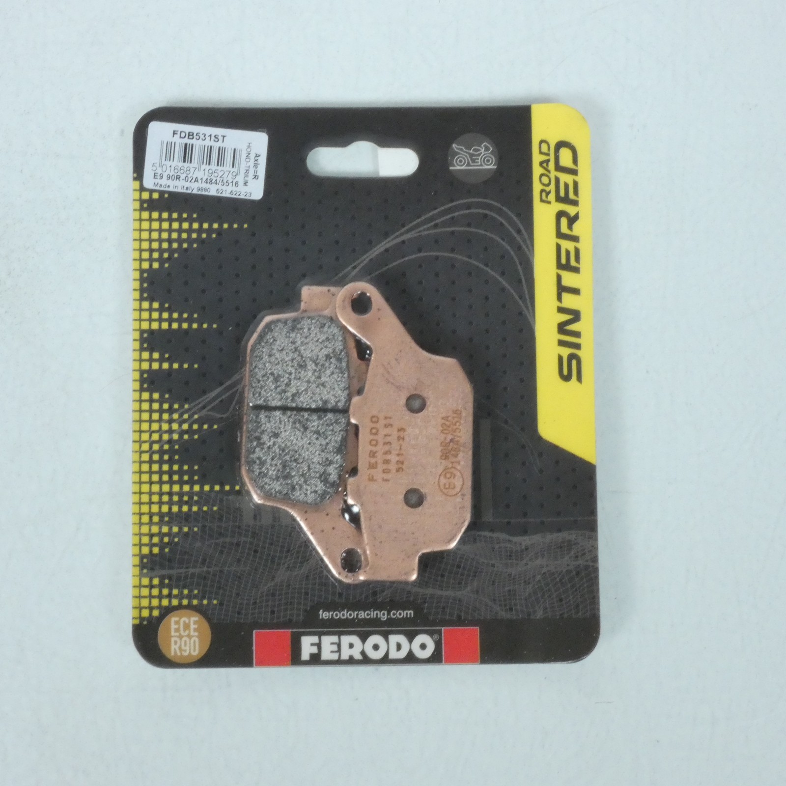 Plaquette de frein Ferodo moto Buell 1200 M2 Cyclone pour vos sorties et road trips