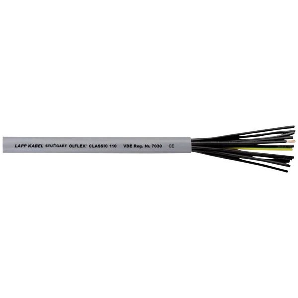 LAPP 110 Control lead 4 x 0.50 mm² Grey 100m reel
