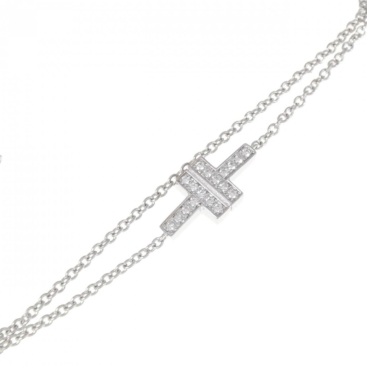 Authentic Tiffany Double chain Bracelet  #270-004-009-5995