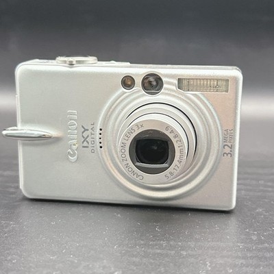Rare Canon IXY DIGITAL 40 Compact Digital Camera Silver Tested