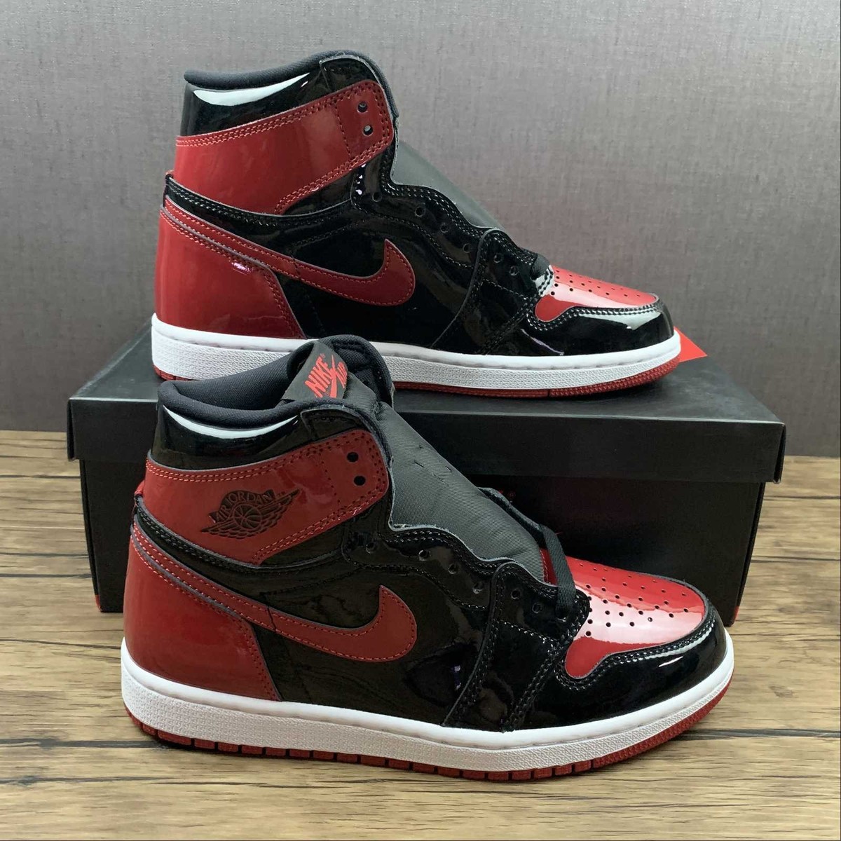 Size 8 - Jordan 1 Retro OG High Patent Bred for sale online