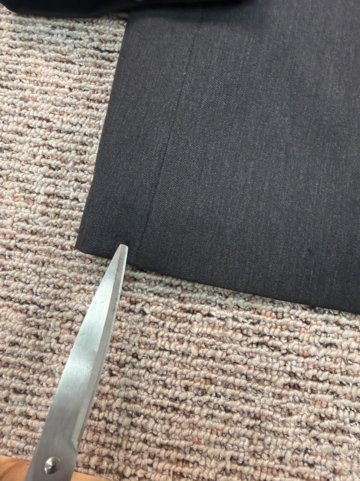 VTG Burberry London Blazer Mens 42L Burberry Blue 2000s Preppy 3 Btn Some Flaws thumbnail 8