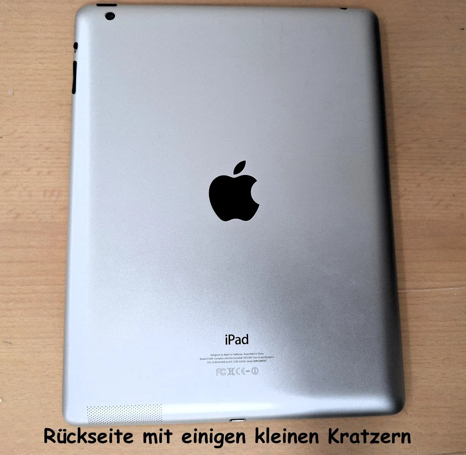 IPAD 4. Generation, OVP, guter Zustand Modell MD515FD/A 64GB WiFi A1458 - Bild 3 von 4