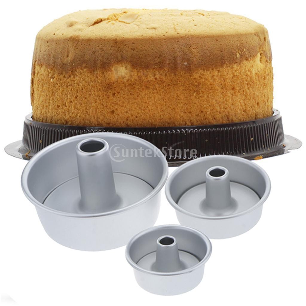 Angel Food Cake Pan with Removable Bottom, Non-Stick Chiffon