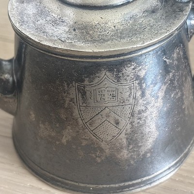 Vintage R. Wallace Silver Soldered 0376 10oz Teapot Princeton