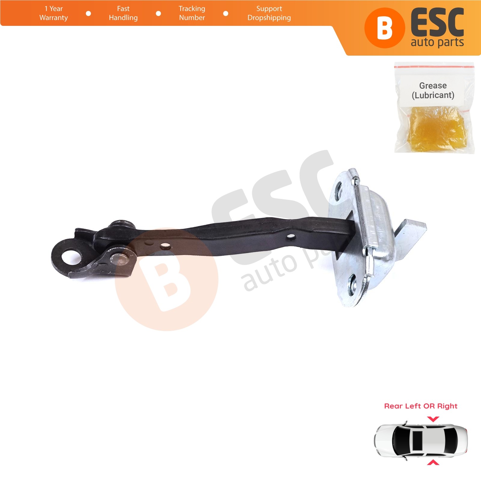 Rear Door Stop Assy Limiter for Toyota RAV4 MK3 XA30 A3 2005-2013 Vanguard A3