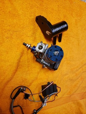 Evolution Gas Engine - Evolution 26 cc Gas Motor - 26GT RC motor