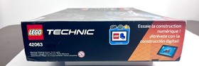 LEGO Technic 42063 BMW R 1200 GS Adventure Motorcycle New Sealed. Box Wear