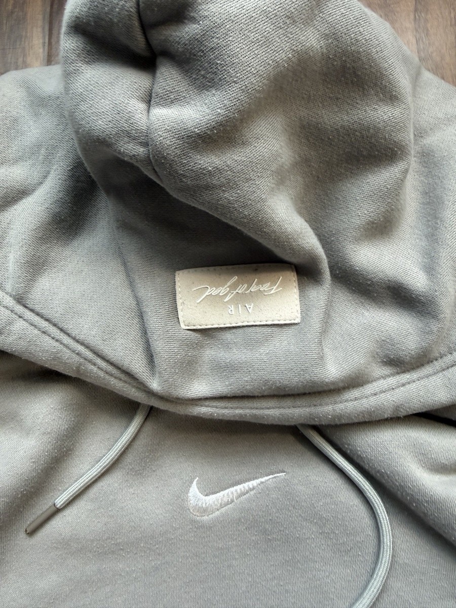 Nike Fear Of God Center Swoosh Double Hood Hoodie Size Medium | eBay