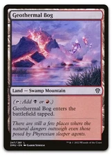 Geothermal Bog #247 (NM) Dominaria United DMU Magic MTG