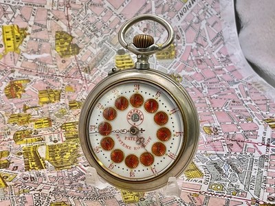 Roskopf Farfalla Systeme Patent Kartrusche Rosse 1900 Uhr Taschenuhr