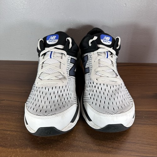 New Balance Shoes Mens 10.5 4E Wide 847v4 White Blue Walking Sneakers MW847LW4 - Picture 2 of 12