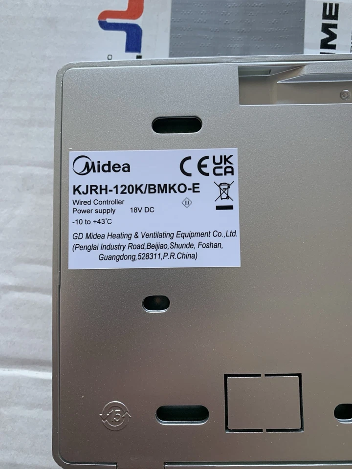 Comandi Remoto Per Pompe Di Calore Midea Kjrh120k-bmqo/e - Immagine 3 di 3
