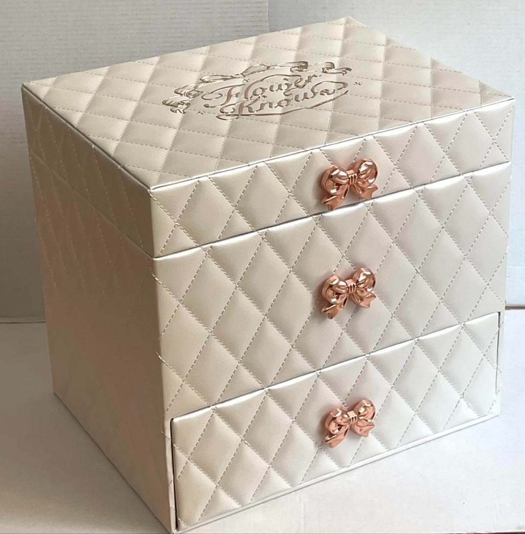 New Flower Knows Christmas Series All-In Empty Box Vanity Box only