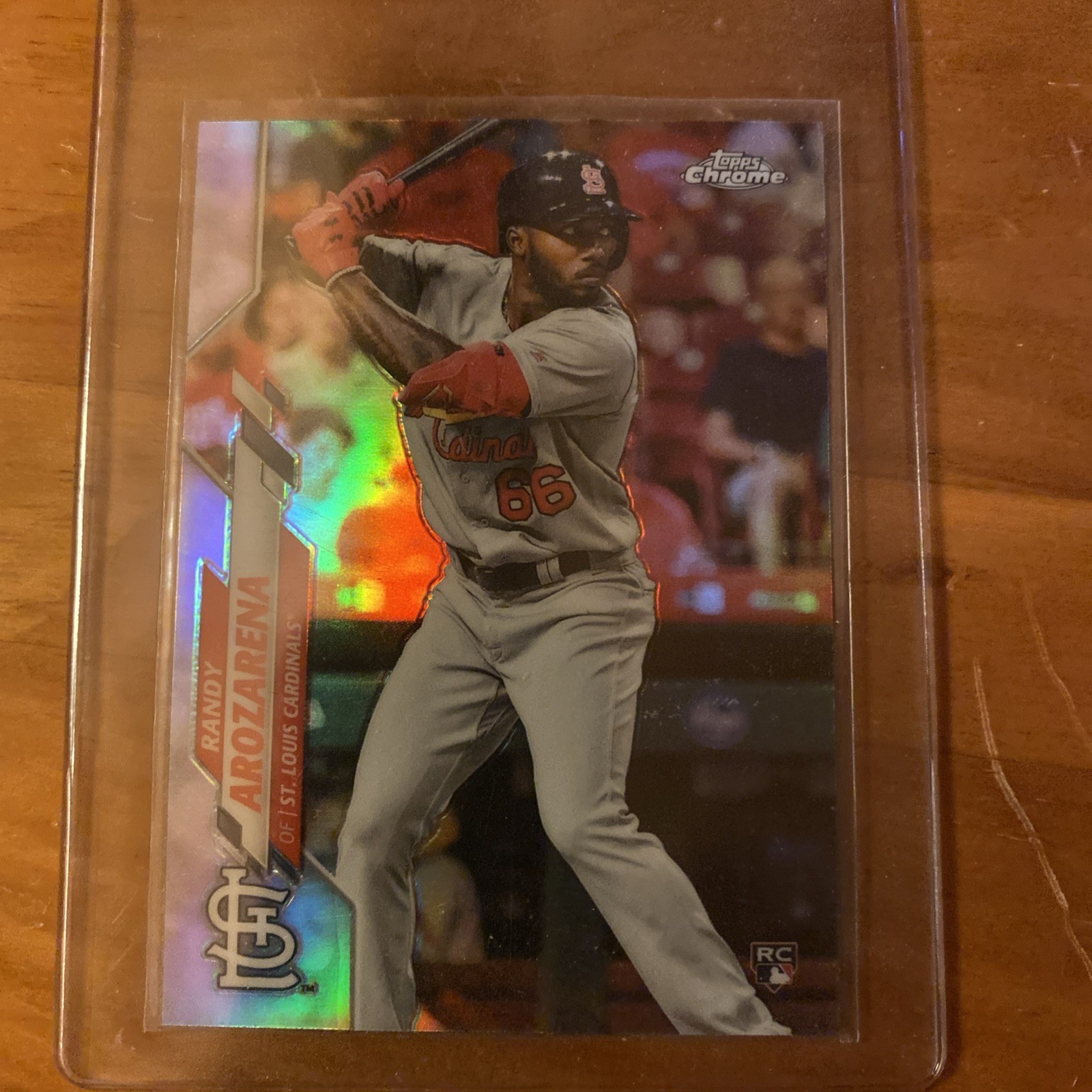 2020 Topps Chrome - Randy Arozarena #49 Refractor (RC)