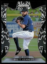 2019 Panini Prizm Prizms Snake Skin #215 Brett Kennedy /50 - BB