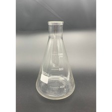 1000ml Glass Erlenmeyer Flask - 1L Lab Glassware Conical Mixing Flask