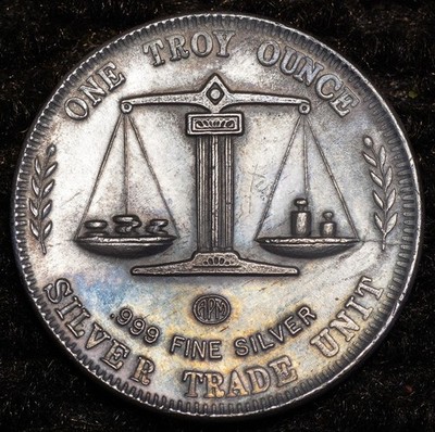 American Pacific Mint Ghost Ship Pirate Old Boat 1oz 999 FINE