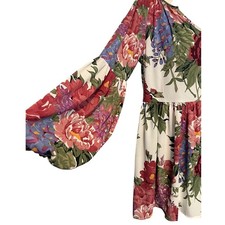 Show Me Your Mumu Womens XS Sienna Swing Mini Dress Floral Cottagecore Boho