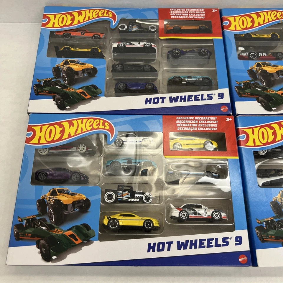 Lote De 4 Nuevos Hot Wheels Deportes 9 Coches Pack Regalo 36 Coches Total. Foto 2 de 4