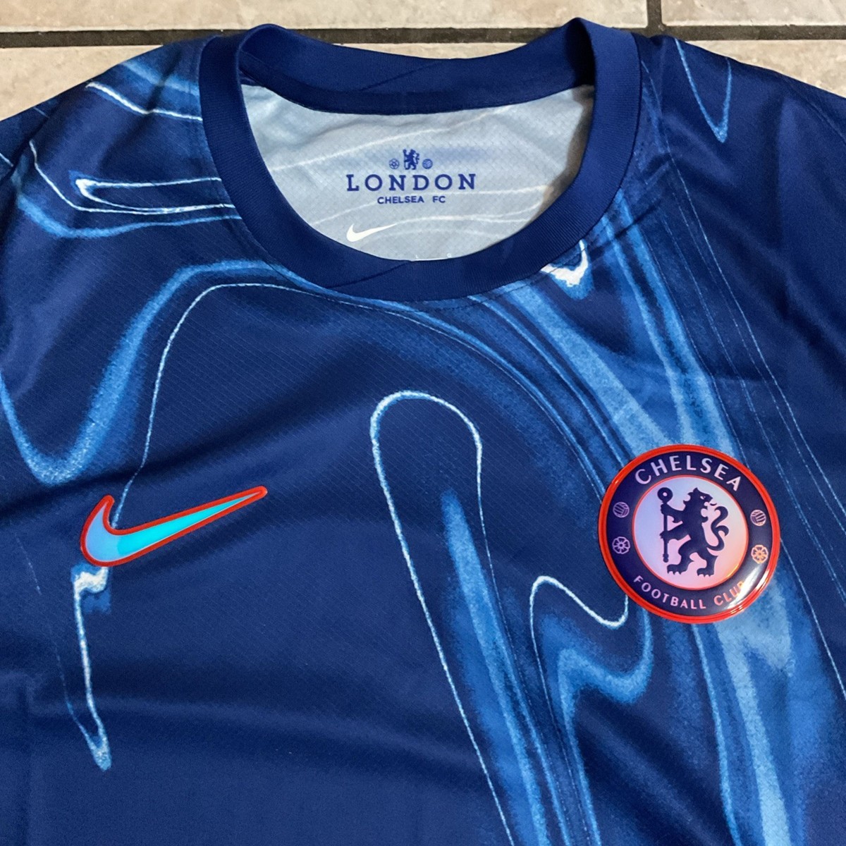 Chelsea FC 2024 Nike Dri-Fit Home Jersey Blue FN8779-496 Size