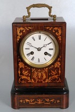 FRENCH OFFICERS CAMPAIGN CARRIAGE CLOCK by RAINGO FRERES beautiful condition