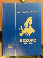 Mint Postage Stamp Collection. EUROPE 1891-1961