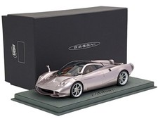 PAGANI HUAYRA CODALUNGA AYMARA BRONZE & DISPLAY CASE 1/18 BY BBR P18228 B