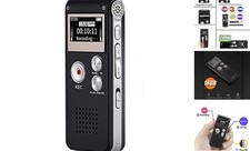 Digital Voice Recorder 16GB Voice Recorder with Playback for Lectures - USB