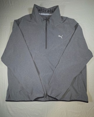 Puma Golf Coastal Woven 1/4 Zip Pullover UV resistant 50+ Men XXXL 3XL 
