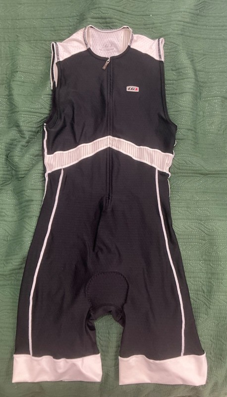 cycling suit Louis Garneau sleeveless cycling suit tights men XXL 2XL
