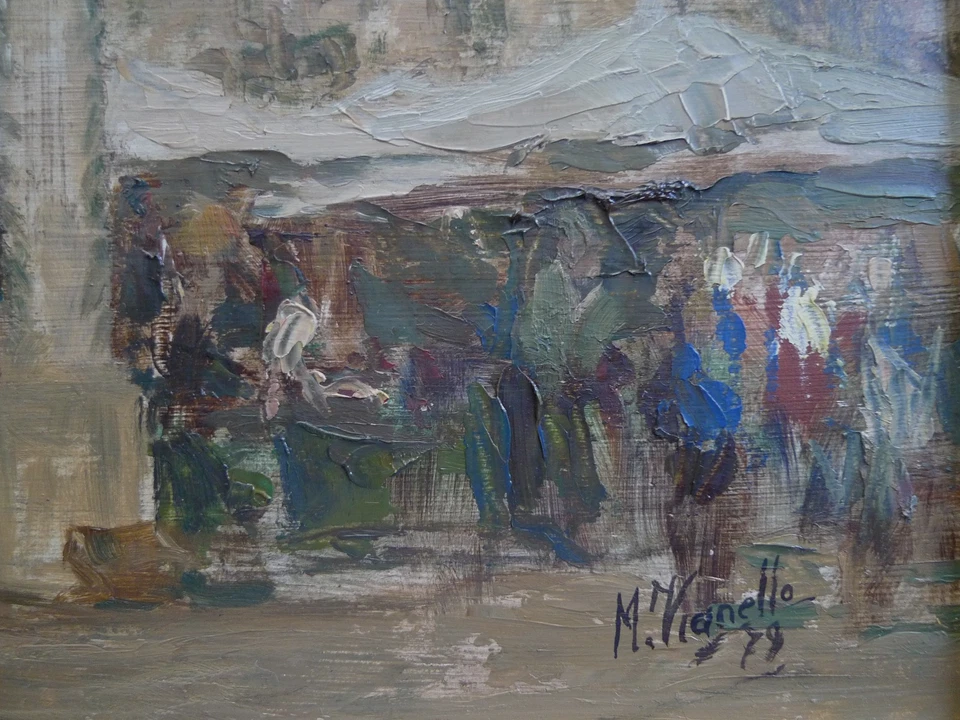 Marcello Vianello 1909-1985 - Piazza delle Erbe in Verona - Bild 4 von 4