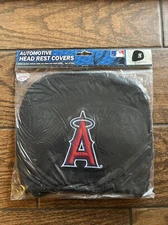 New Team ProMark MLB LA Angels Head Rest Covers For Car Truck Suv Van