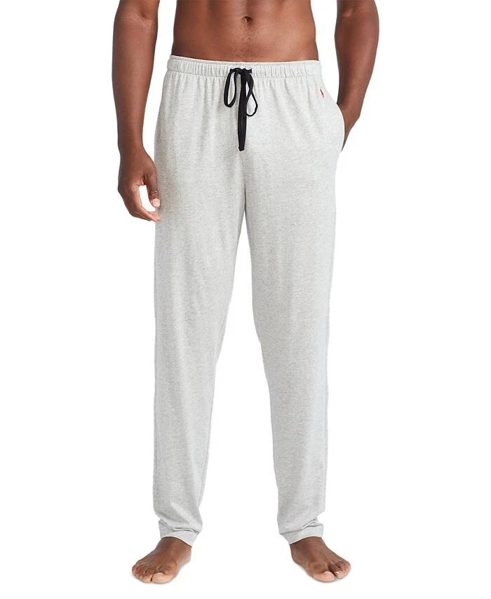 Pantalon de pyjama homme grand et grand Polo Ralph Lauren confort tricot gris neuf avec étiquette
