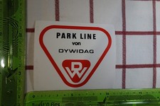 Alter Aufkleber Bauunternehmen DYWIDAG DW Park Line