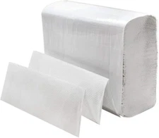 White MultiFold Paper Towels- Pack of 2-250ct. Total 500 Towels