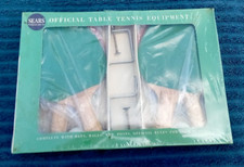 New Vintage Still Sealed NOS Sears 1970's Official Table Tennis Ping Pong Set