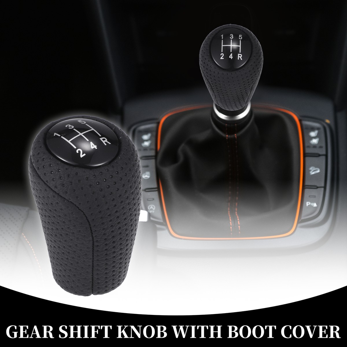 5 Speed Manual Gear Shift Knob for Mazda 626 93-02 Plastic Faux