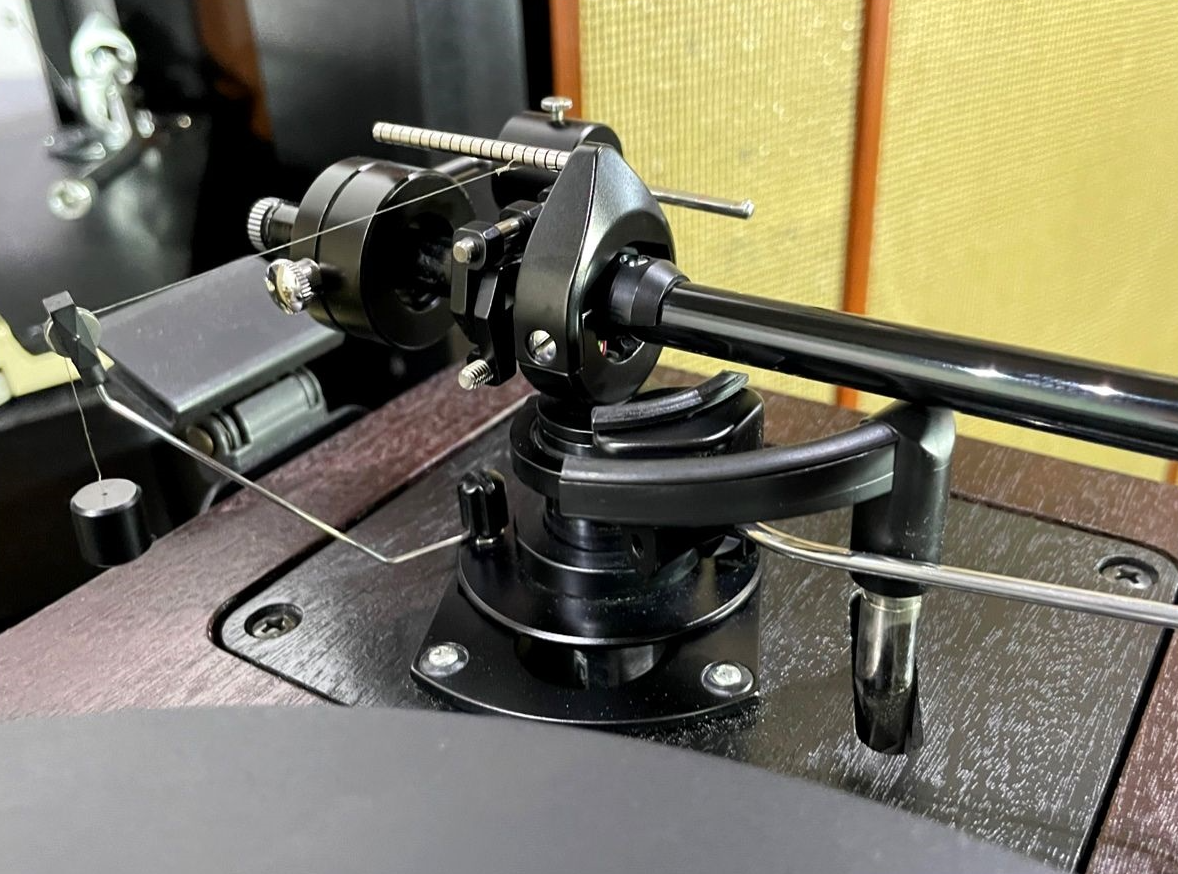Gerades Tonarm-Headshell, Halterung, Schwarz, AT-VM95C
